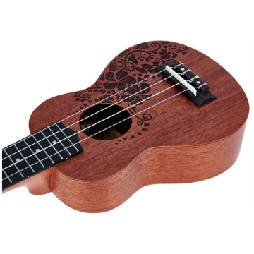 ukulele sopran harley benton kahuna s flower