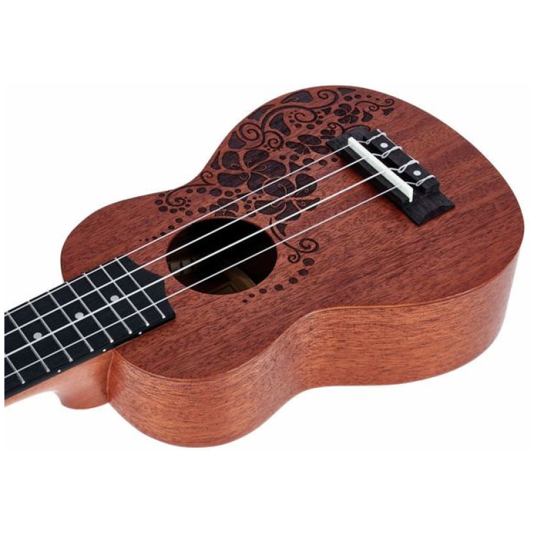 ukulele sopran harley benton kahuna s flower