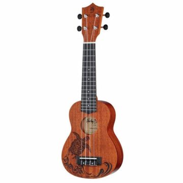 ukulele sopran harley benton kahuna s turtle