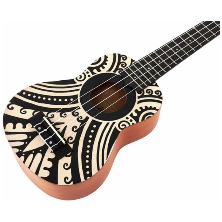 ukulele sopran harley benton world s mahori