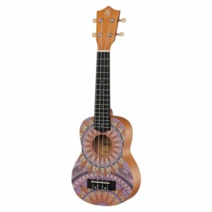 Ukulele Sopran Harley Benton World-S PurpleForest - Harley Benton