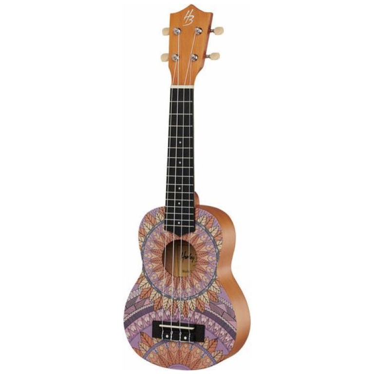 ukulele sopran harley benton world s purpleforest
