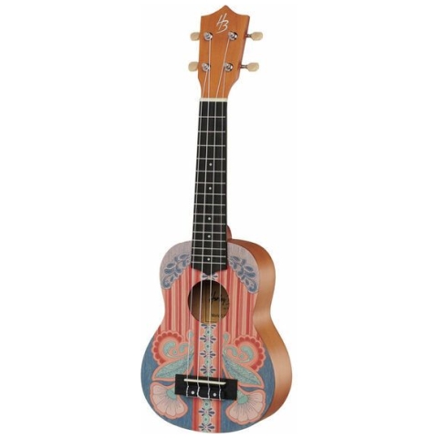 ukulele sopran harley benton world s vintage