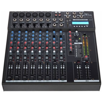 mixer audio cu bluetooth the t.mix xmix 1202 fxmp usb