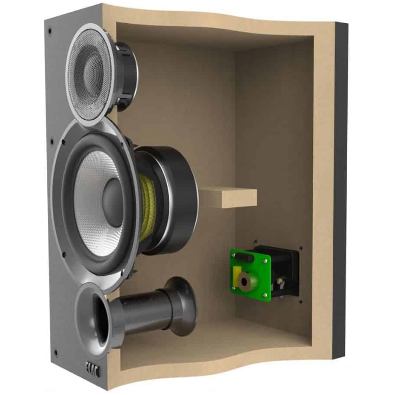 sistem audio stereo elac debut b6.2 cu amplificator dayton dta pro