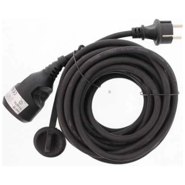 prelungitor electric 10m, 3x1.5mm, ip44, negru