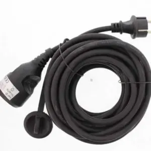 prelungitor electric 20m, 3×1.5mm, ip44, negru