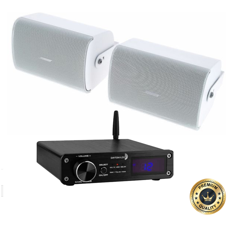 sistem stereo bose freespace fs4se + dayton dta pro, interior exterior