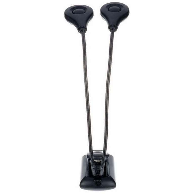 lampa stative partituri double head led light