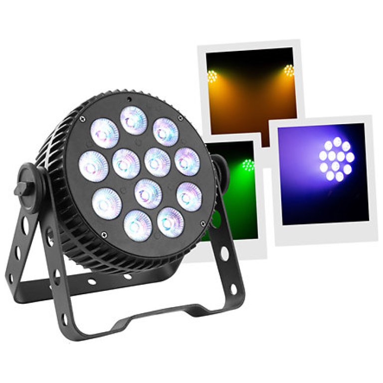 led par rgbwa uv 12x10w 6in1 mac mah
