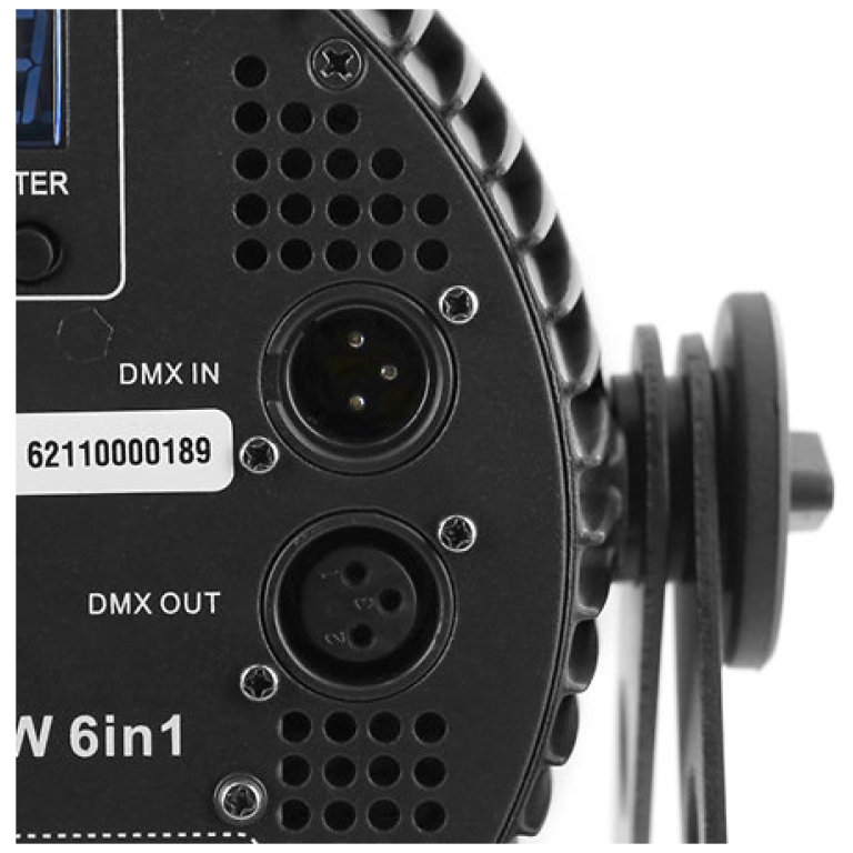 led par rgbwa uv 12x10w 6in1 mac mah