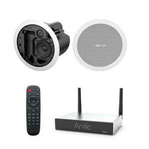 sistem sonorizare tavan bose fs2c cu amplificator wi fi si bluetooth a30+