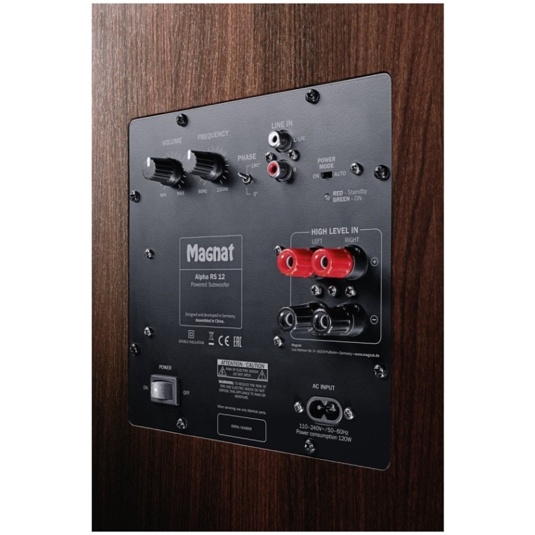 subwoofer magnat activ alpha rs 12 moca