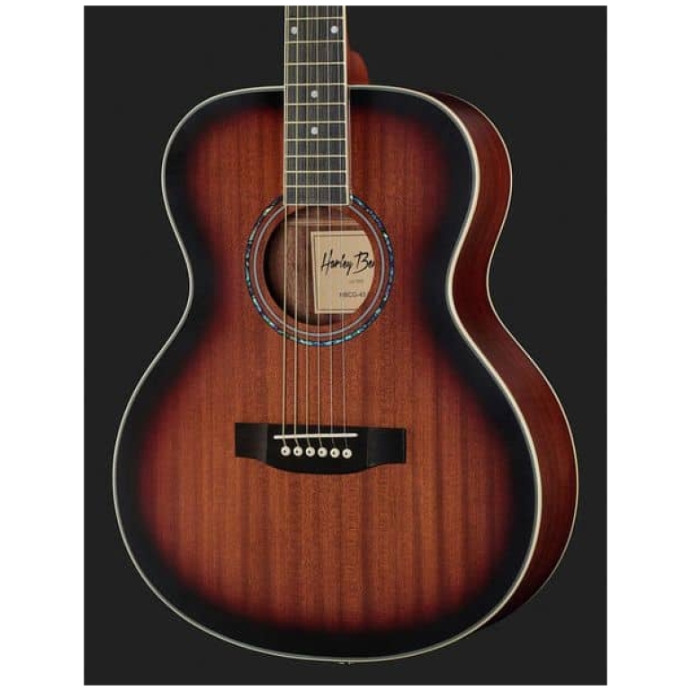 chitara acustica harley benton cg 45 vintage sunburst