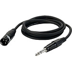Cablu XLR Jack Stereo Dap Audio FL043, tata-tata, 3m