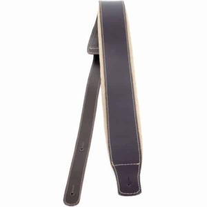curea chitara harley benton guitar strap padded brown