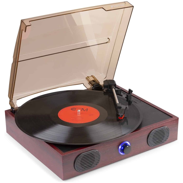 pickup ieftin cu usb fenton rp105, carcasă din lemn