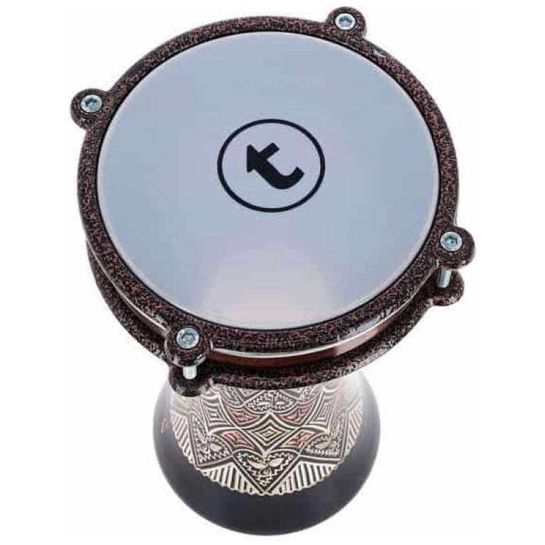 darbuka 6 inch engraved copper darabuka