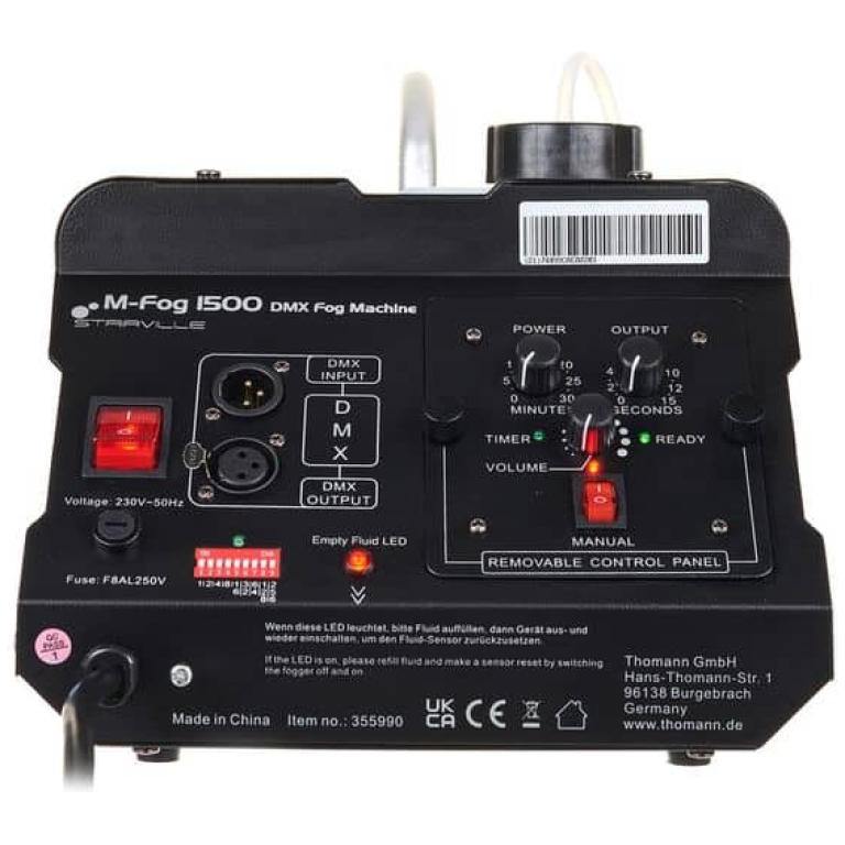 stairville mfog 1500 dmx fog machine