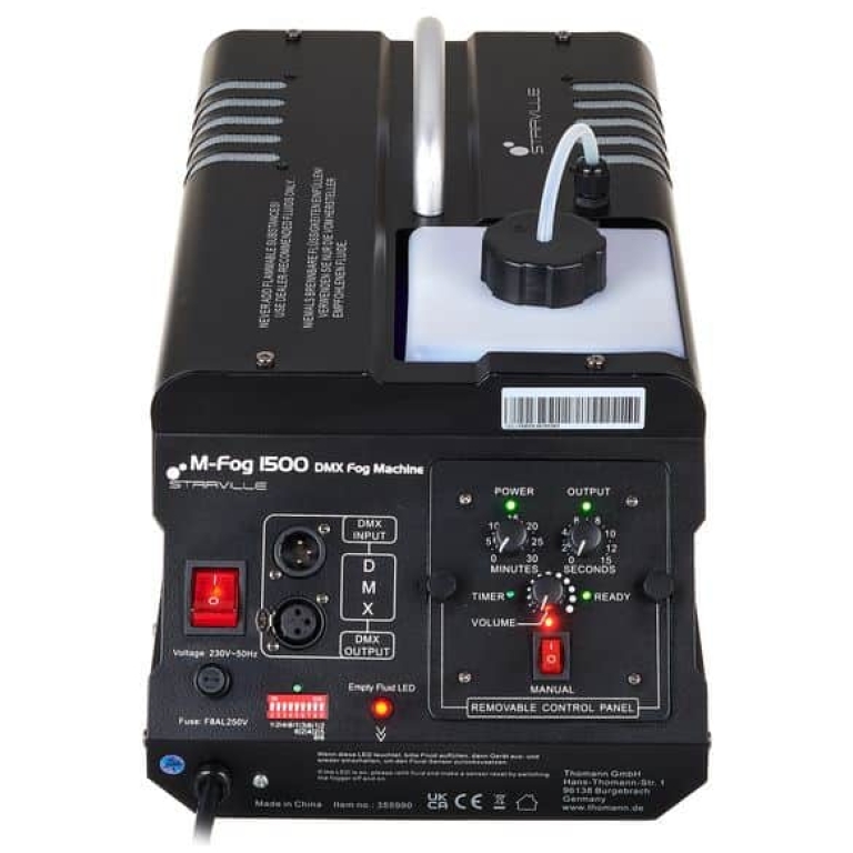 stairville mfog 1500 dmx fog machine