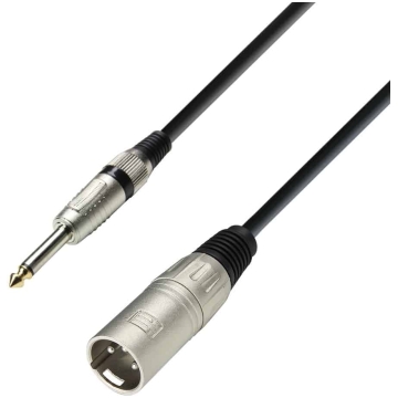 adam hall cables 3 star mmp 0300, cablu xlr tata jack 6.3 mm, 3m