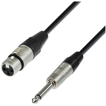 Cablu Microfon XLR Jack Adam Hall Cables 4 STAR MFP 0150