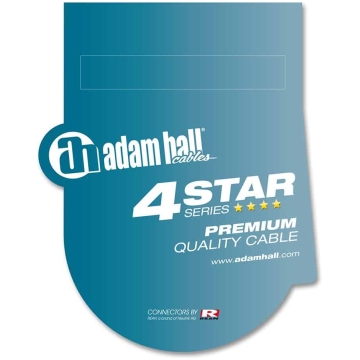 adam hall cables 4 star mmp 0150, cablu xlr tata jack 6.3 mm, 1.5m