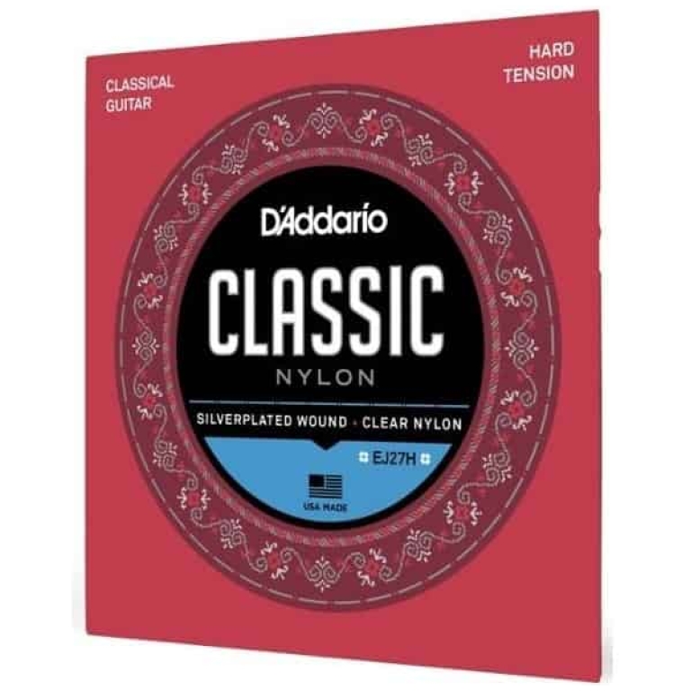 corzi chitara clasica daddario ej27h, hard tension