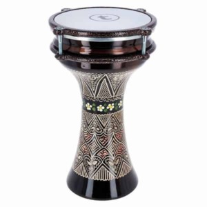 darbuka 6 inch engraved copper darabuka