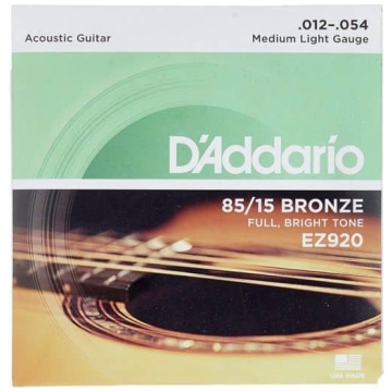 set corzi chitara acustica daddario ez920