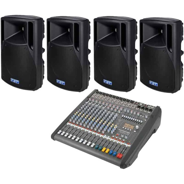 Sistem Boxe FBT Himaxx 60 cu Dynacord Powermate 1600-3