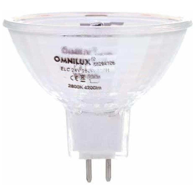 bec omnilux elc 24v/250w gx 5.3 50h 3300k