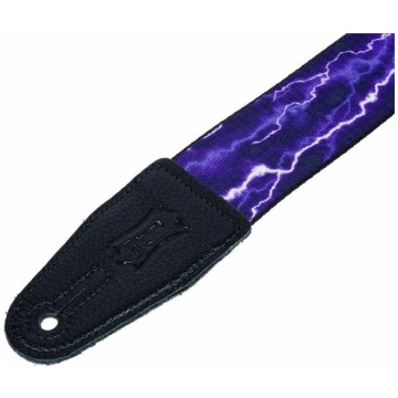 curea chitara electrica levys poly strap 2" purple