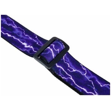 curea chitara electrica levys poly strap 2" purple