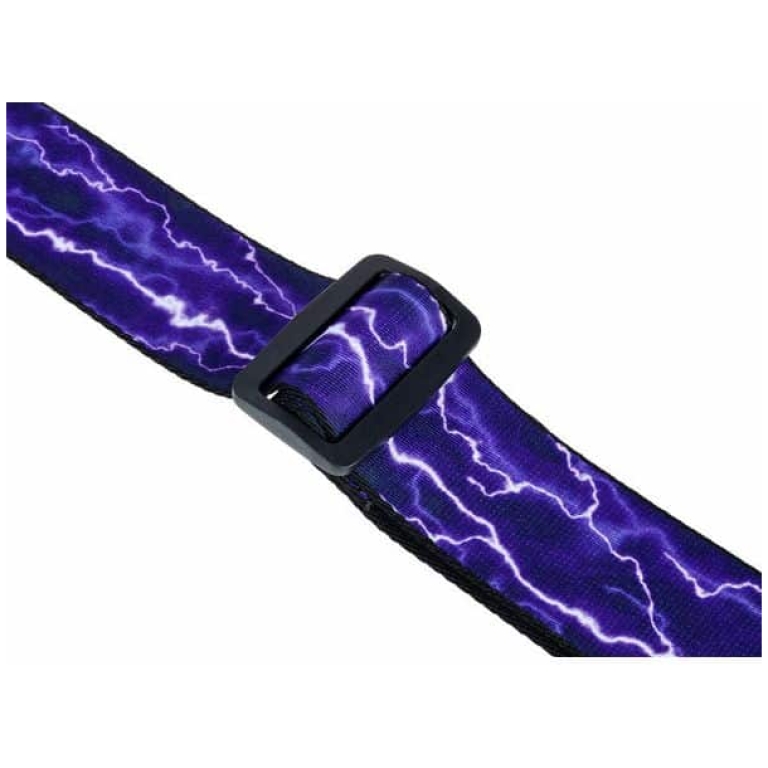 curea chitara electrica levys poly strap 2" purple