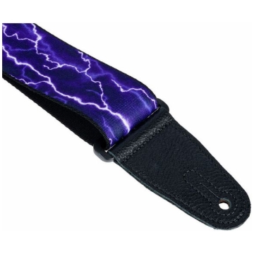 curea chitara electrica levys poly strap 2" purple