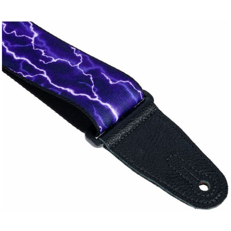 curea chitara electrica levys poly strap 2" purple