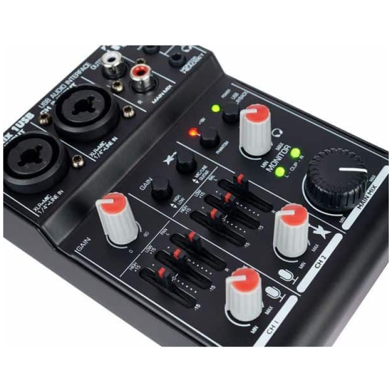 mixer audio 2 canale the t.mix micromix 1 usb