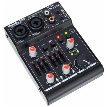mixer audio 2 canale the t.mix micromix 1 usb