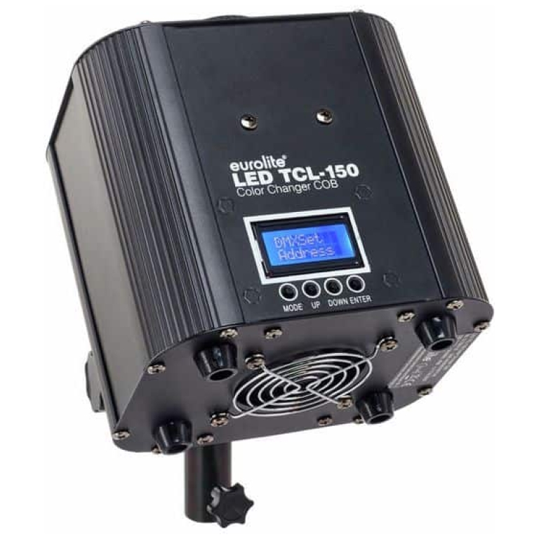 eurolite led tcl150 color changer cob