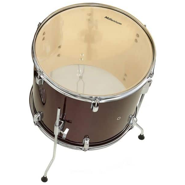 cazan toba millenium focus 14"x14" floor tom red