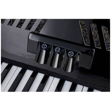 acordeon 48 basi negru startone piano accordion 48 black mkii