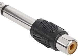 Adaptor RCA mama-Jack 6.3mm mono tata