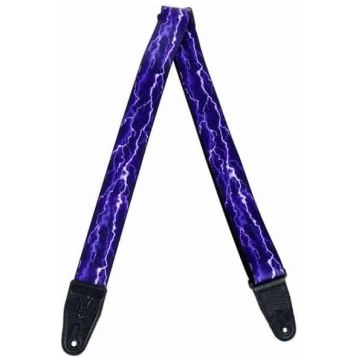 curea chitara electrica levys poly strap 2" purple