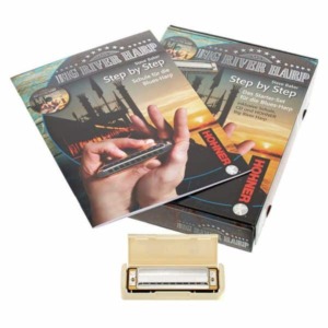 Set Muzicuta Hohner Step By Step Big River Harp - Hohner
