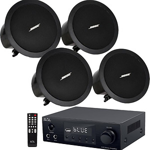 sistem boxe tavan negre bose fs2c, nobsound ns15g, bluetooth
