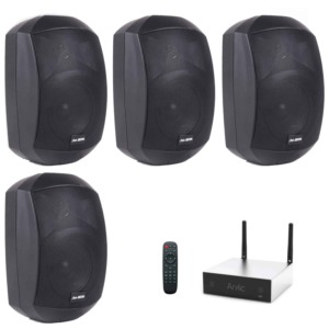 sistem sonorizare cafenea master audio xb640b, amplificator arylic a50+, wi fi, bluetooth, internet radio