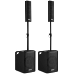 sistem sonorizare vonix vx1050bt, 2 subwoofere, 2 sateliti, 600w