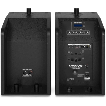 sistem sonorizare vonix vx1050bt, 2 subwoofere, 2 sateliti, 600w