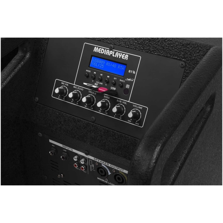 sistem sonorizare vonix vx1050bt, 2 subwoofere, 2 sateliti, 600w